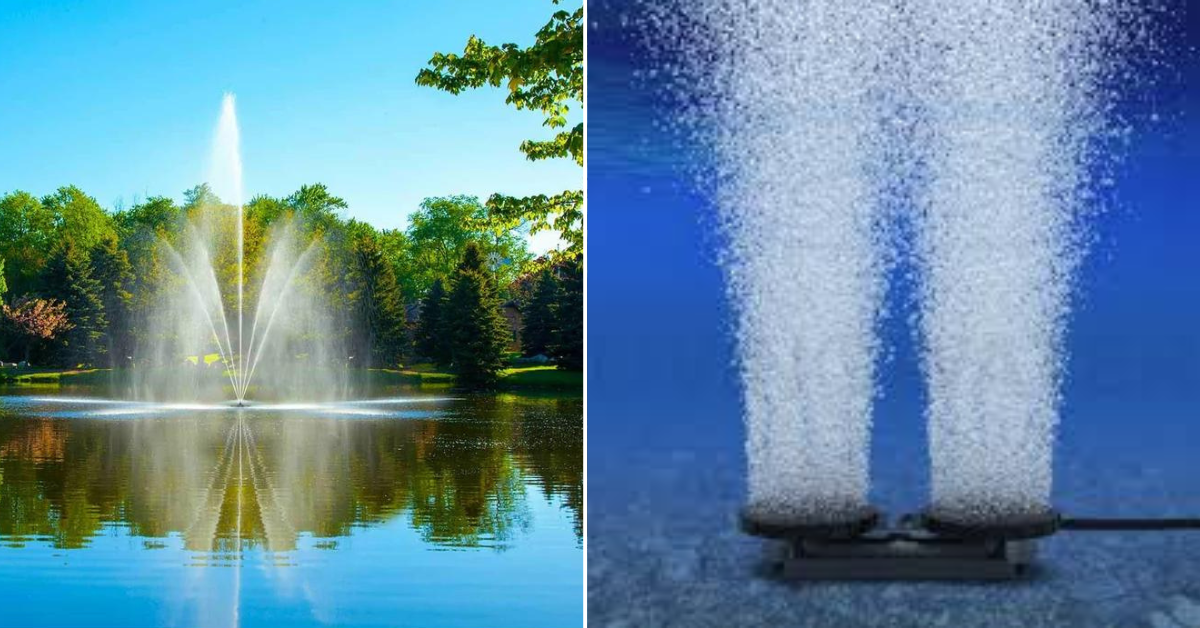 Pond Fountain vs. Aerator: Which is Right for Your Water Feature?