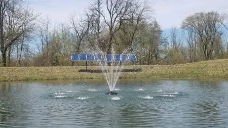 Harnessing the Power of the Sun: Advantages of Solar-Powered Pond Fountains and Aerators