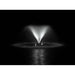 night picture of airmax ecoseries fountain 1/2hp classic 2 light kit white | Your Pond Pros