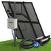Airmax SolarSeries Direct Drive Aeration System rear view with diffuser and air hose next to it  | Your Pond Pros