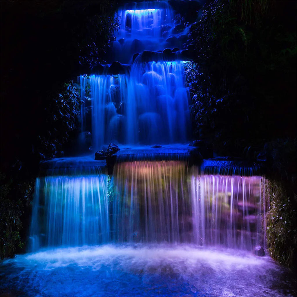36" Stainless Steel NiteFalls Color Changing Spillway with Remote
