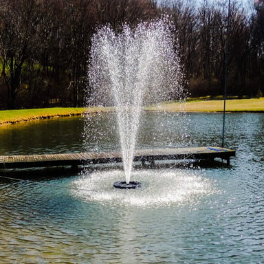 Bearon Aquatics Zeus Nozzle Fountain Display On Water | Your Pond Pros