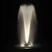 Bearon Aquatics Zeus Nozzle Fountain Display On Water at night with white LED Lights | Your Pond Pros