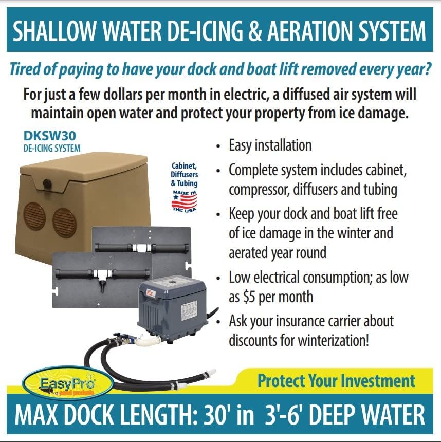 EasyPro Air De-Icing System for Docks