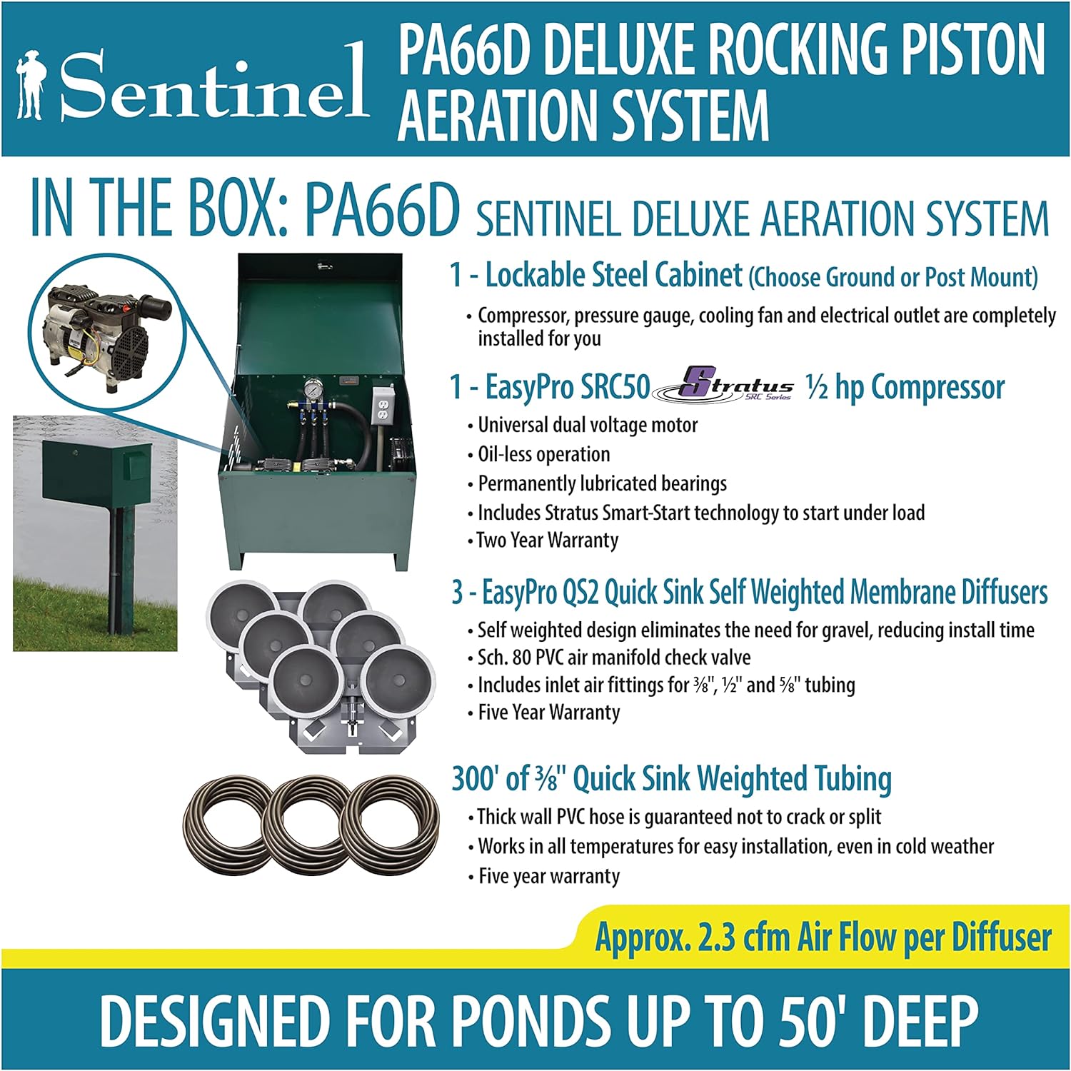 EasyPro PA66D Sales Sheet | Your Pond Pros