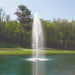 Your Pond Pros | Kasco J Series 5 HP Floating Fountain Redwood Pattern in Pond