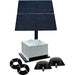 EasyPro NA2W NightAir™ Solar Aeration System Product Photo with two diffusers and two airlines next to it | Your Pond Pros