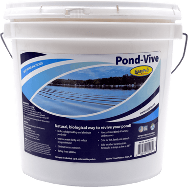 PB10X Pond-Vive Bacteria – 10lb pail – 20ct. 8oz Water Soluble Packs Pond Bacteria EasyPro   