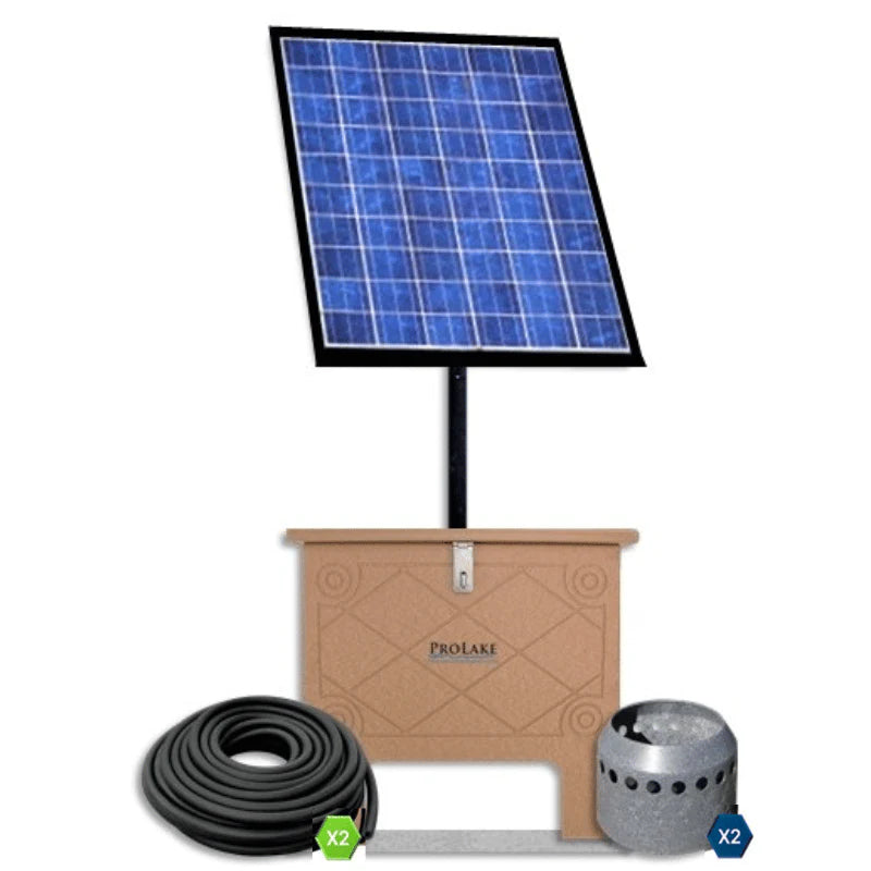 PROLAKE Solaer- 1.2 Solar Aeration System - Unit Set | Your Pond Pros 