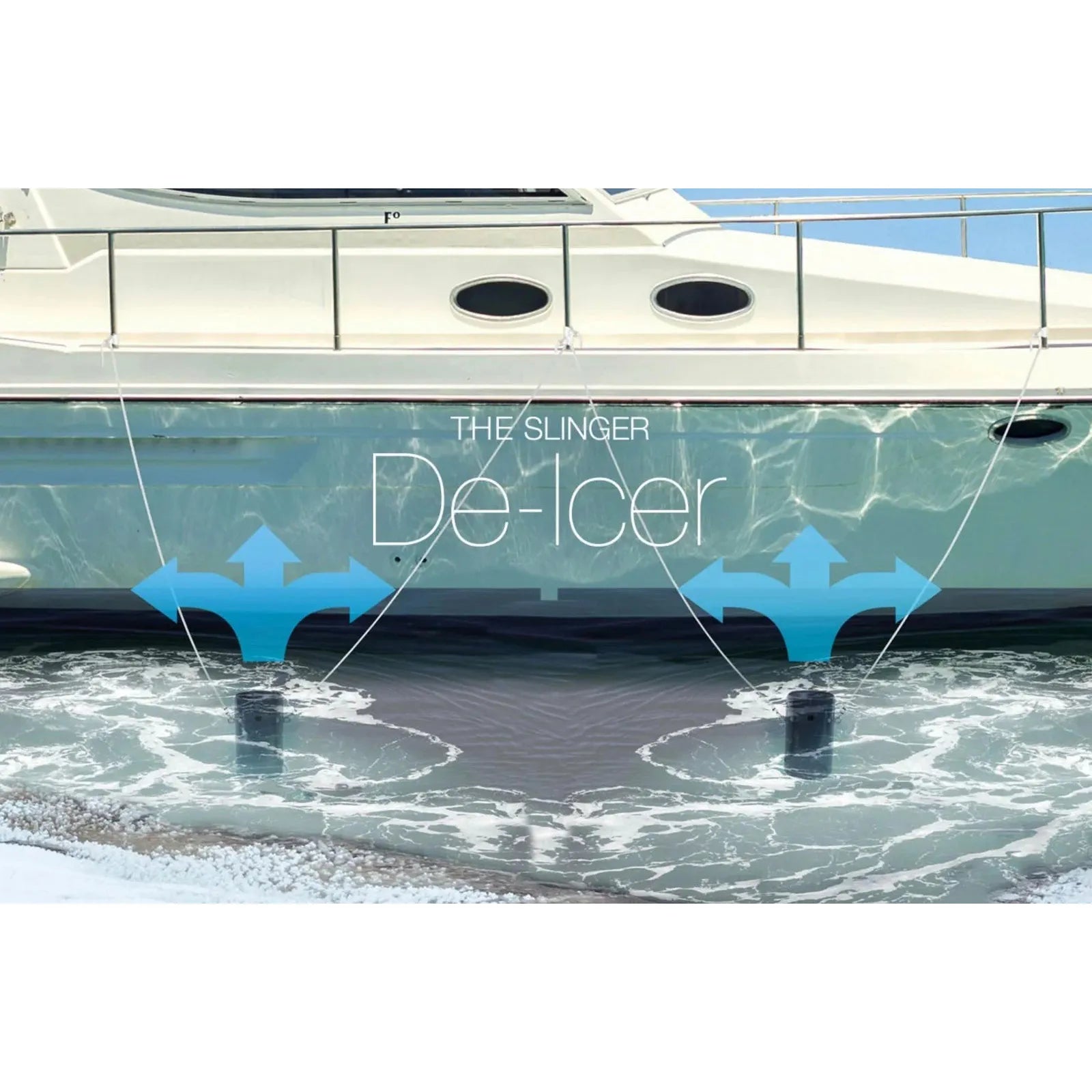 Scott Aerator Slinger De-icer - Protects Docks, Boats & Marinas De-Icer Scott Aerator   