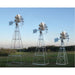Becker Windmills Four Legged Windmill size comparison image | Your Pond Pros