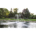 Airmax EcoSeries 1/2 HP Pond Fountain With Double Arch Pattern Operating in Pond | Your Pond Pros