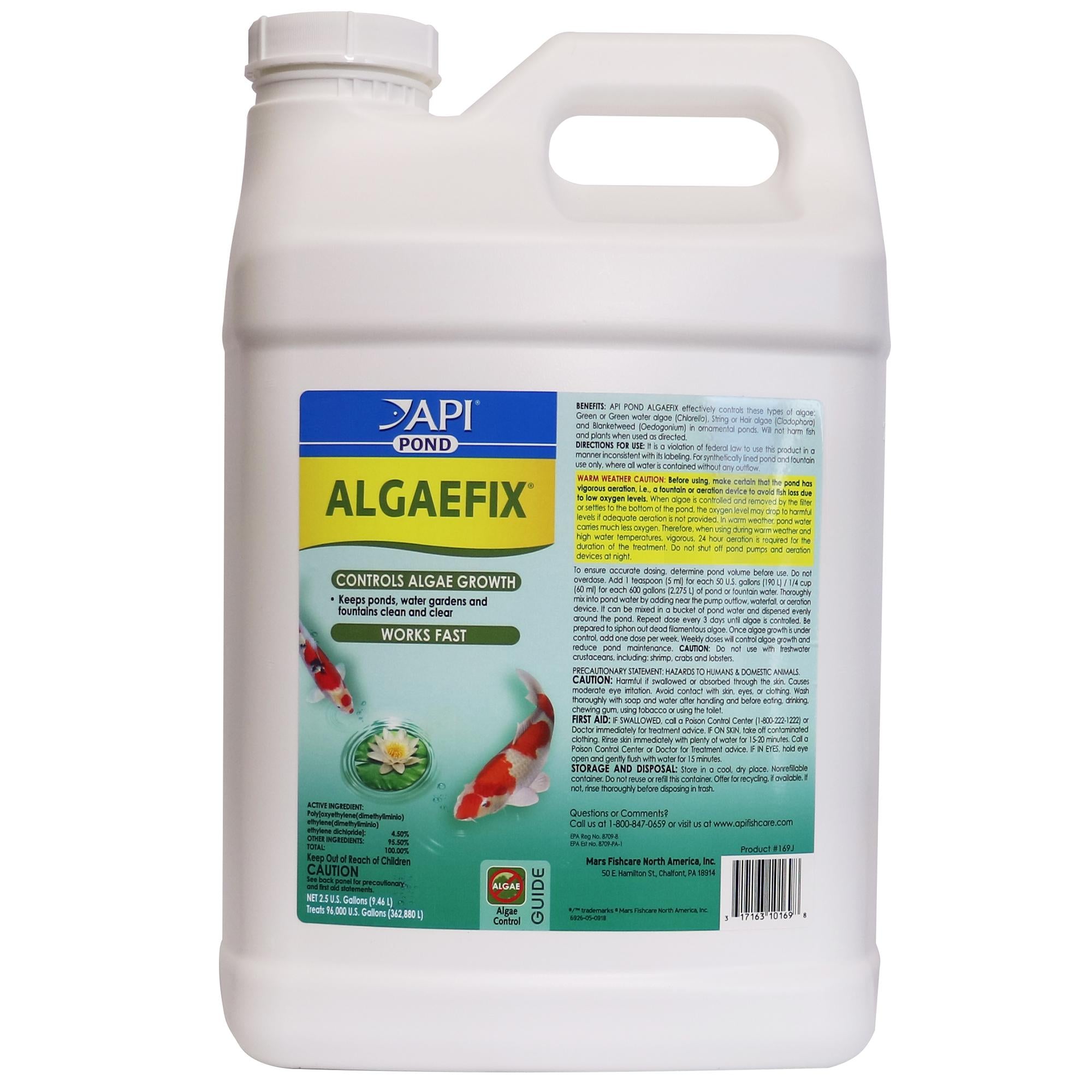 API AlgaeFix Algaecide API 2.5 Gallon